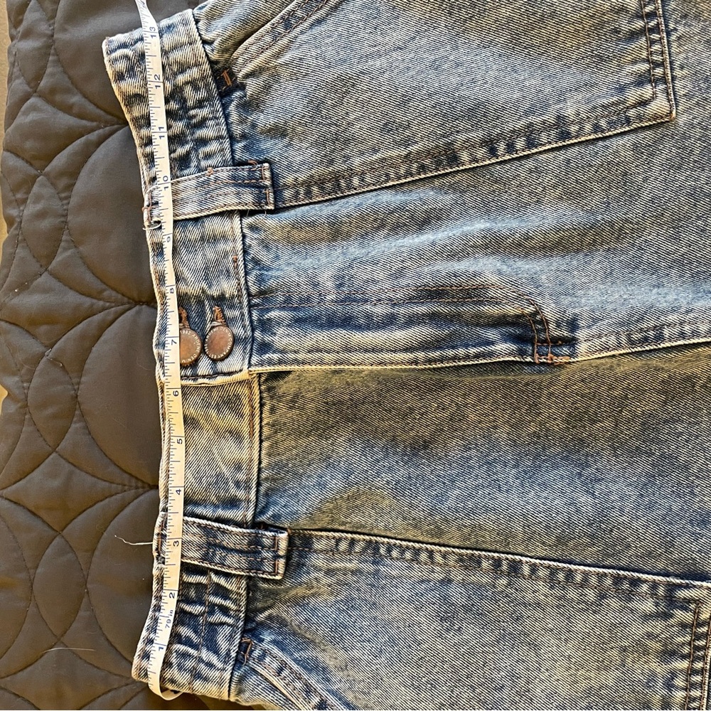 Ardene Blue Denim Mini Skirt - Picture 6 of 8
